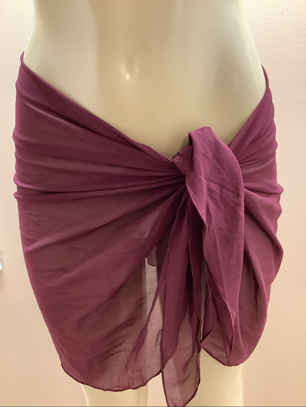 Zuliana Mesh Sarong Skirt. One Size. New With Tags.